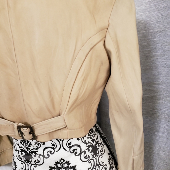 BEBE ALL LEATHER JACKET - Picture 4 of 9